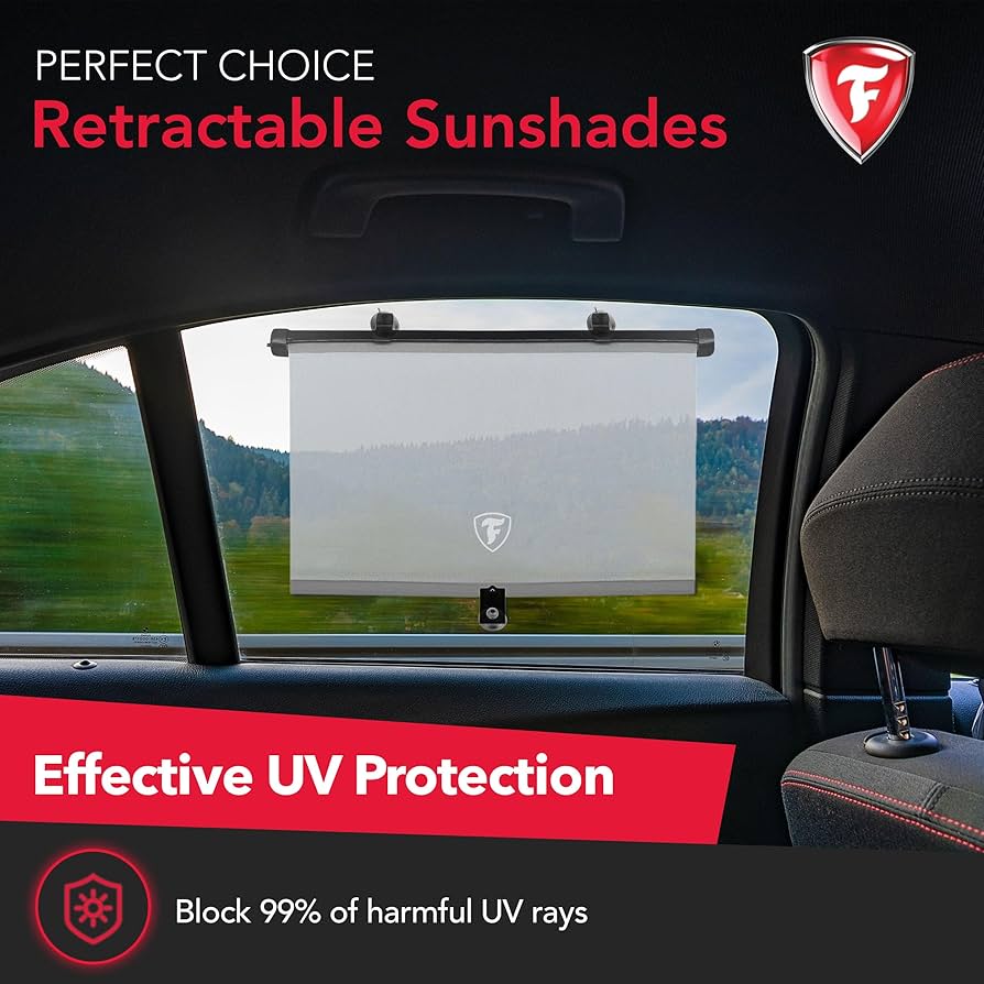 Amazon.com: Firestone 2 Pack Retractable Car Window